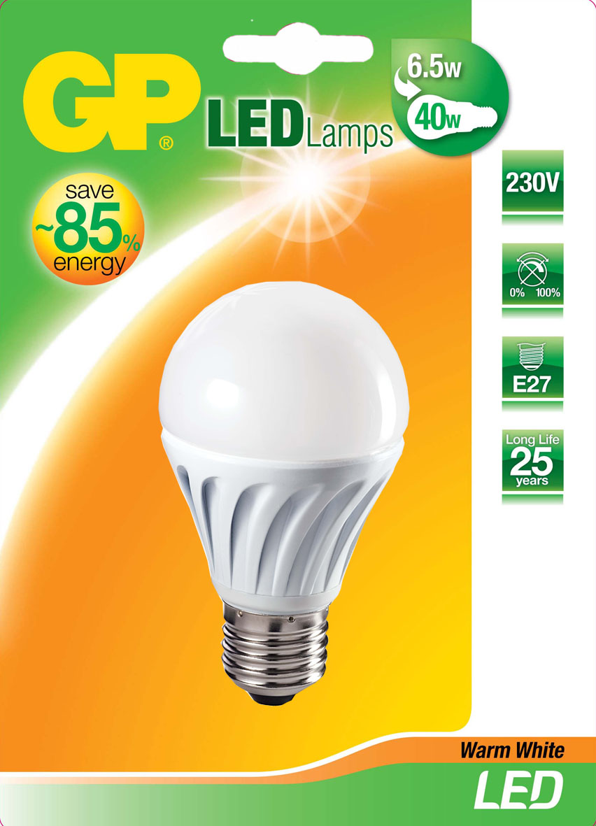gp powerled gls 6,5w classic ww 