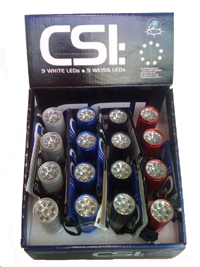 DISPLAY 9 led lamp 16x