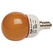 kogellamp 22 led flame 1w/15w e14