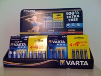 Varta counterdisplay 4+4 gratis AA/AAA