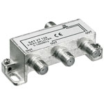 F-splitter 5-1000 MHz; voor CAI; 3 -voudig