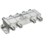 F-splitter 5-1000 MHz; voor CAI; 8 -voudig