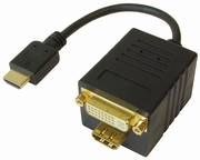 Hdmi + DVI-D naar HDMI