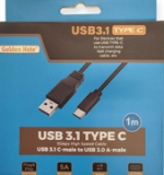 USB 3.1 kabel type USB C