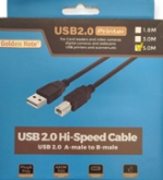 USB high speed kabel   A naar B 5.00 mtr.