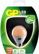 gp led kogel 4w e14 (25w) extra warm licht