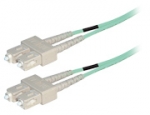 Duplex fiber optic netwerkkabel OM4 SC-SC 5.00 mtr.