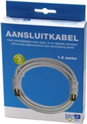 technetix coax aansluitkabel 1,5 mtr