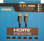 High Speed HDMI met ethernet 1.00 mtr.