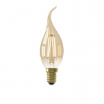 Calex Filament led 3.5w (25w) e14 Kaarstip kooldraad dim 