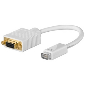 mini DVI-steker naar VGA contra 