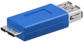 USB 3.0 adapter A-contra > Micro B-steker 