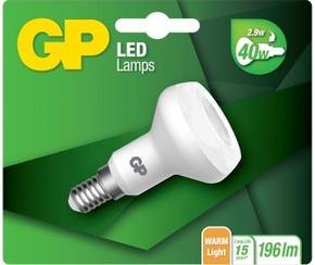 gp led Reflector R50 2,9w e14 (40w) ww