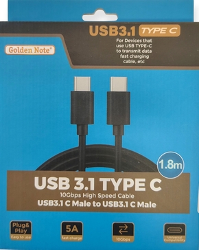 USB 3.1 kabel type USB C