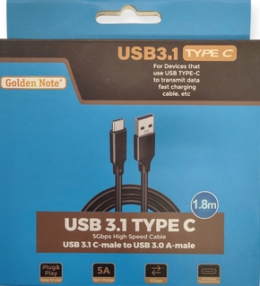 USB 3.1 kabel type USB C
