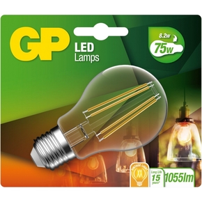 gp led Classic Filament 8,2w e27 (75w) ww 