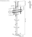 Golden Note Smart TV lift 37-65 inch  