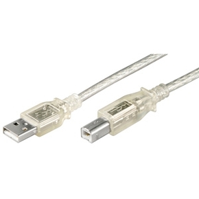 USB 2.0 A-steker > B-steker 1.80 mtr.