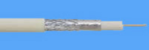 Coaxkabel 64 x 0,12cu 1,1mm wit 20 mtr.