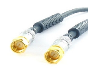 Sat-kabel F-steker > F-steker 10.00 mtr.