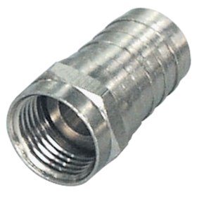 F-connector crimp 6mm