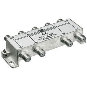 F-splitter 5-1000 MHz; voor CAI; 8 -voudig