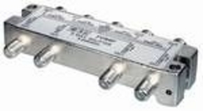 F-splitter 5-2450 MHz; voor SAT; 8-voudig