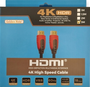 High Speed HDMI met ethernet 3.00 mtr.