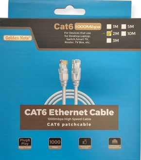 UTP CAT6 kabel 2.00 m.
