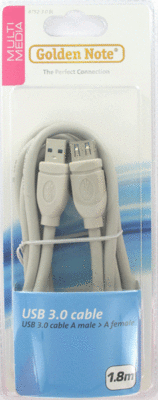 USB super speed kabel   A naar A 1.80 mtr.