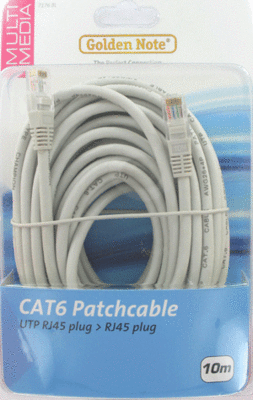 UTP CAT6 kabel 10.00 m.