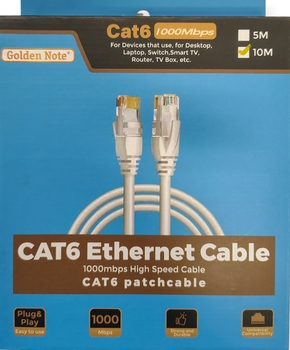UTP CAT6 kabel 10.00 m.